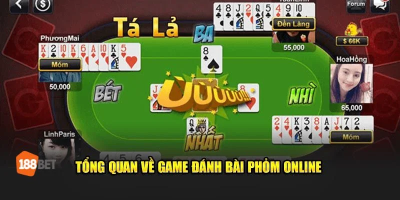 Game bài phỏm online được người chơi 188BET vô cùng yêu thích.