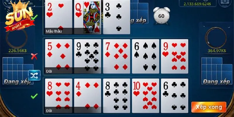 Cách để tránh bài binh lủng khi chơi Mậu Binh