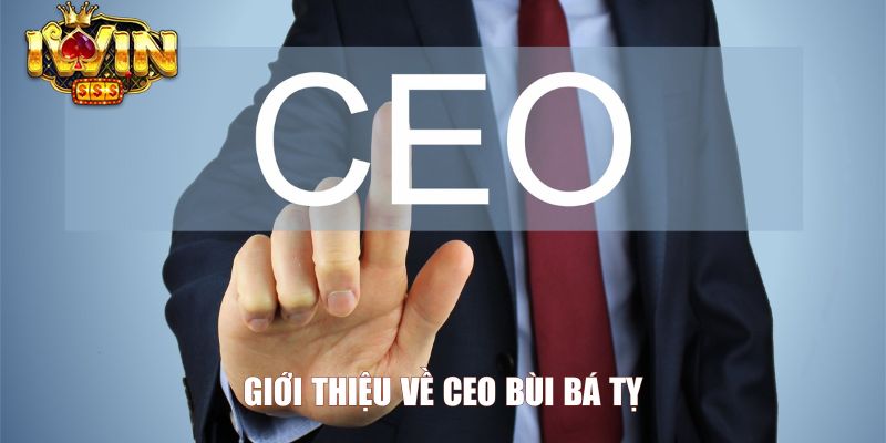 Giới thiệu về CEO Bùi Bá Tỵ