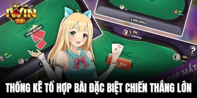 Thống kê tổ hợp bài đặc biệt chiến thắng lớn