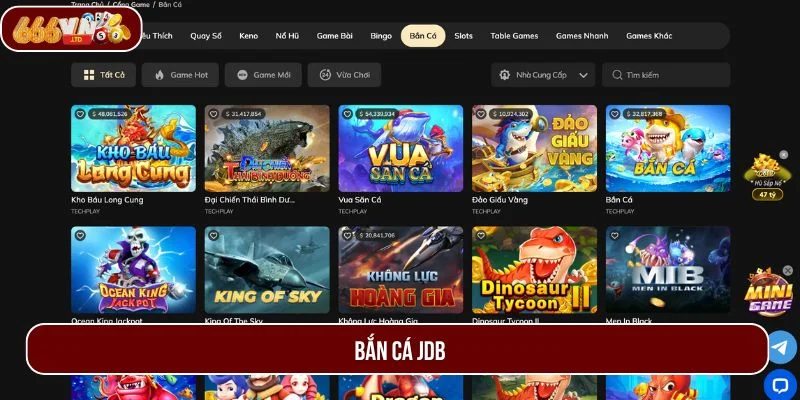 Bắn Cá JDB - Game Online Xanh Chín Đáng Thử Nhất 2025