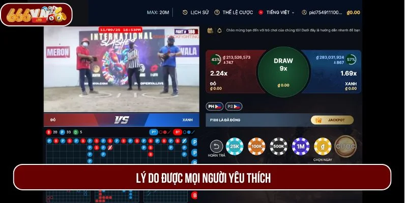 Điều khiến cược thủ không thể bỏ lỡ bộ môn đặc biệt tại 666VN.