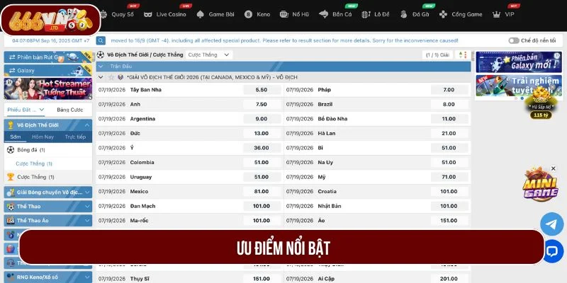 Điều khiến thể thao SABA 666VN luôn được ưa chuộng nhất.