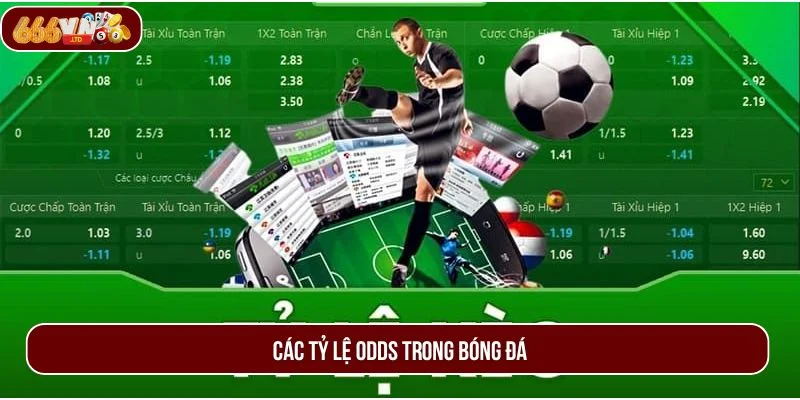 Nắm bắt và hiểu rõ các tỷ lệ odds thông thường tại kèo bóng đá.