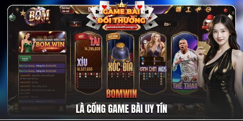 Bomwin là cổng game bài uy tín