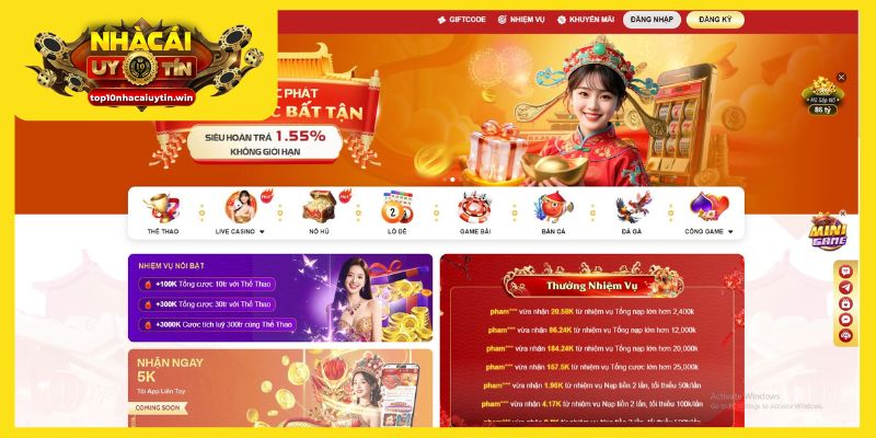Ricbet xứng đáng là điểm đến cho hàng triệu người chơi