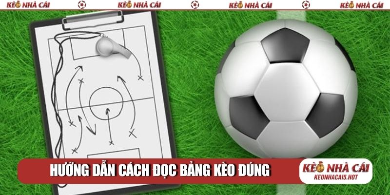 Hướng dẫn cách đọc bảng kèo đúng