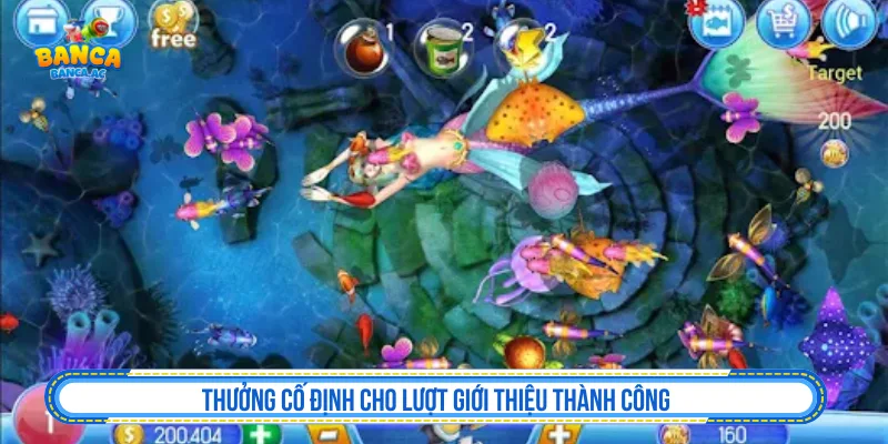 Thưởng cố định cho lượt giới thiệu hợp lệ