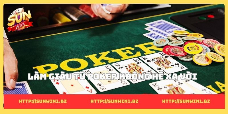 Làm giàu từ poker không hề xa vời
