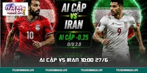 Kèo Nào Sáng Nhất Trong Trận Ai Cập vs Iran 10:00 27/6?