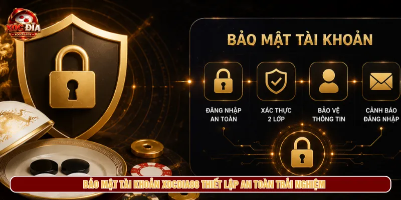 Bảo mật tài khoản Xocdia88 hạn chế sự cố phát sinh