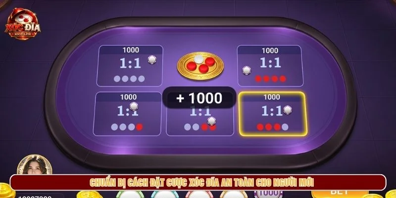 Chuẩn bị cách đặt cược xóc đĩa an toàn cho người mới