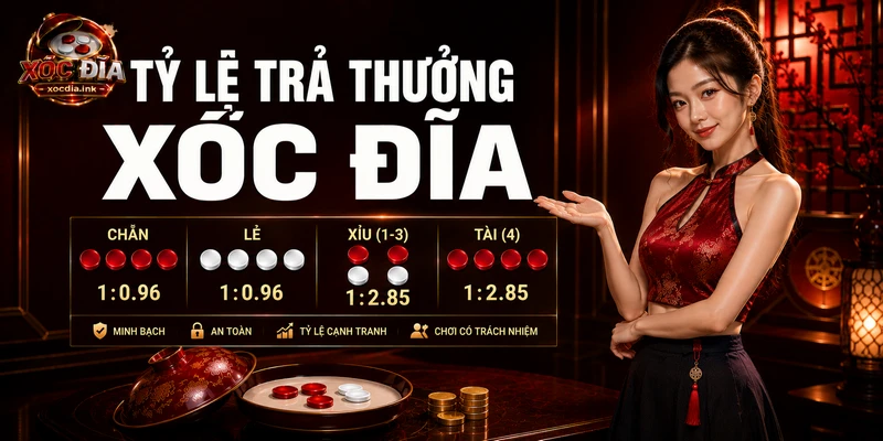 Tỷ Lệ Trả Thưởng Xóc Đĩa Và Cách Đọc Bảng Cược