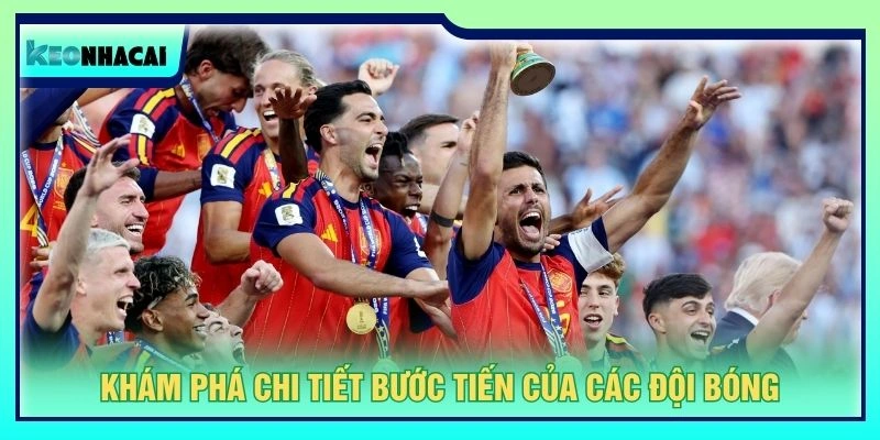 Khám phá chi tiết bước tiến của các đội bóng