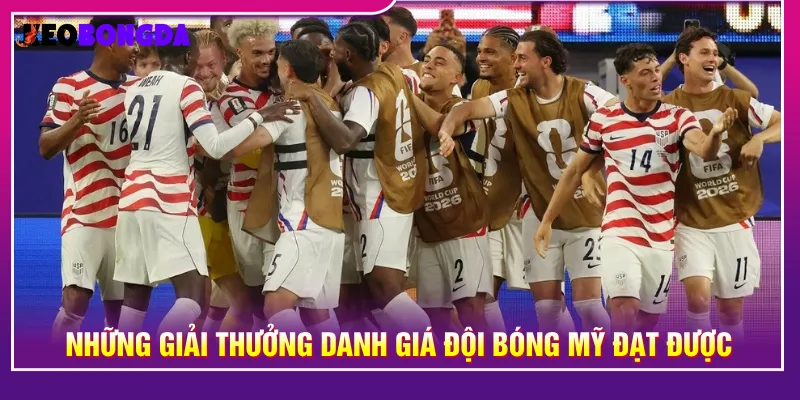 Mỹ đã đạt được nhiều danh hiệu vô giá trong giải quốc tế